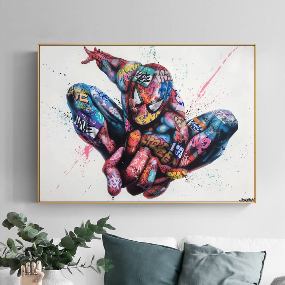 Tableau Spider-man Le tisseur de toile | boutique-spider-man