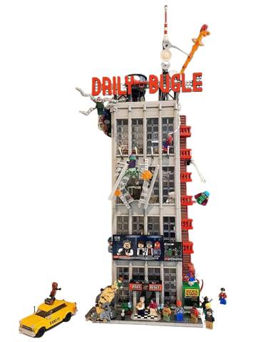 Lego Spider Man Daily Bugle
