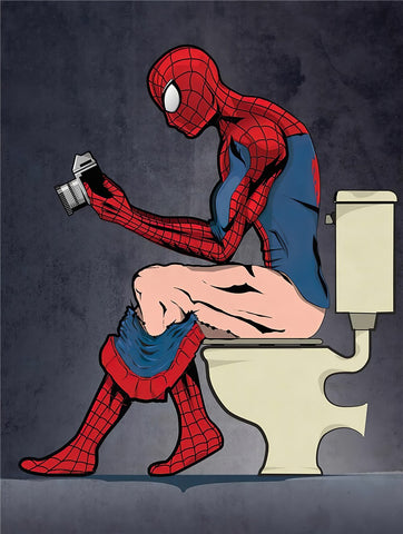Tableau Spider-man WC