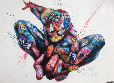 Tableau Spider-man Tague