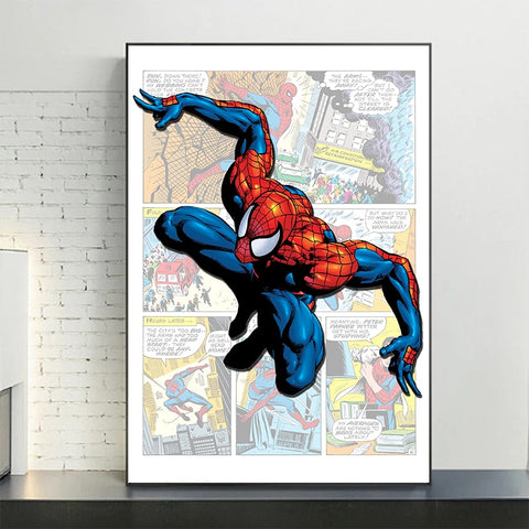Tableau Spider-man comic book