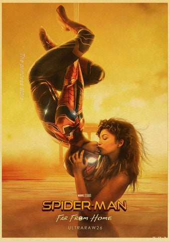Tableau Spider-man Love