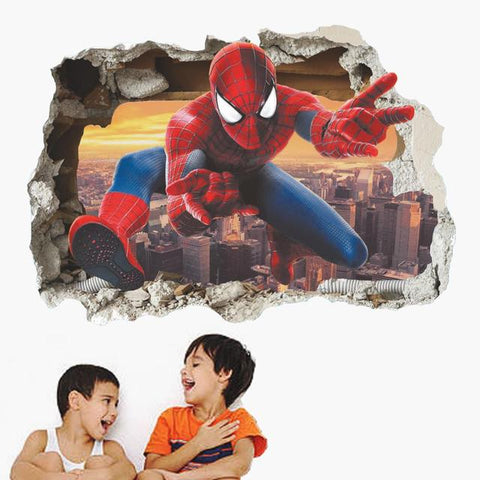 Sticker Spider-man Lanceur de Toile