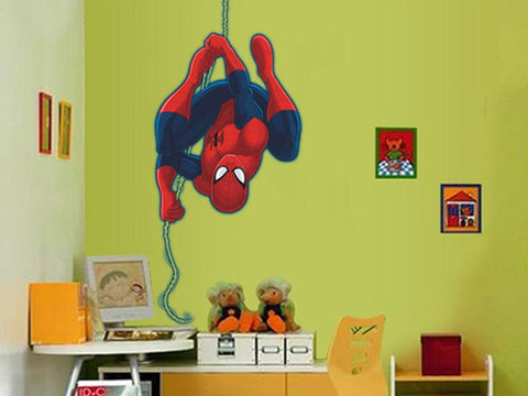 Sticker Spider-man La Tête à l'Envers