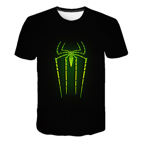 T-shirt Spider-man Araignée Verte