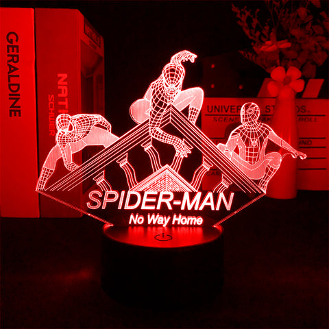 Lampe Les trois Peter Parker Spiderman