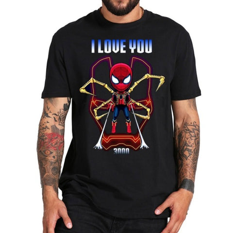 T-shirt Spider-man  je t'aime 300x