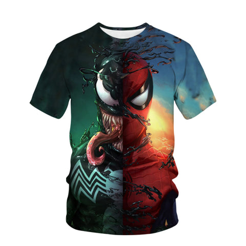 T-shirt Spider-man vs Venom