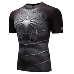 T-shirt Spider-man Costume Noir