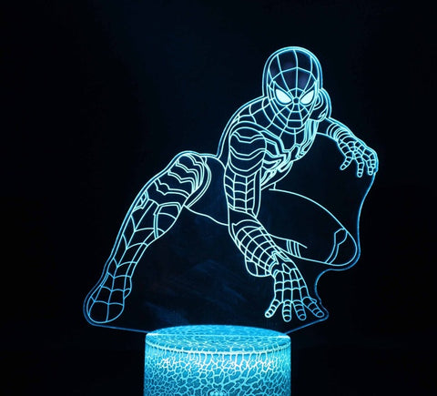 Lampe Spiderman Costume Avancé