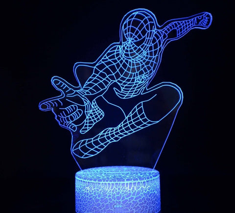 Lampe Spiderman Superheros