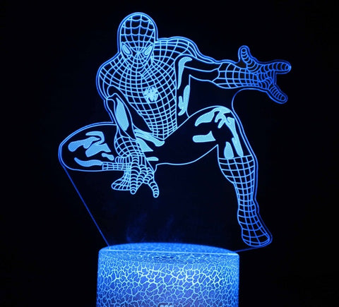 Lampe Spiderman le Héro de Ny